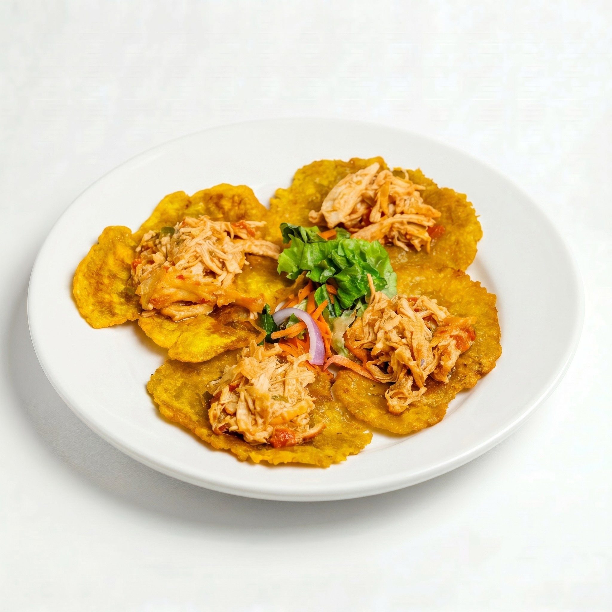 Loaded Tostones / Tostones Cargados.