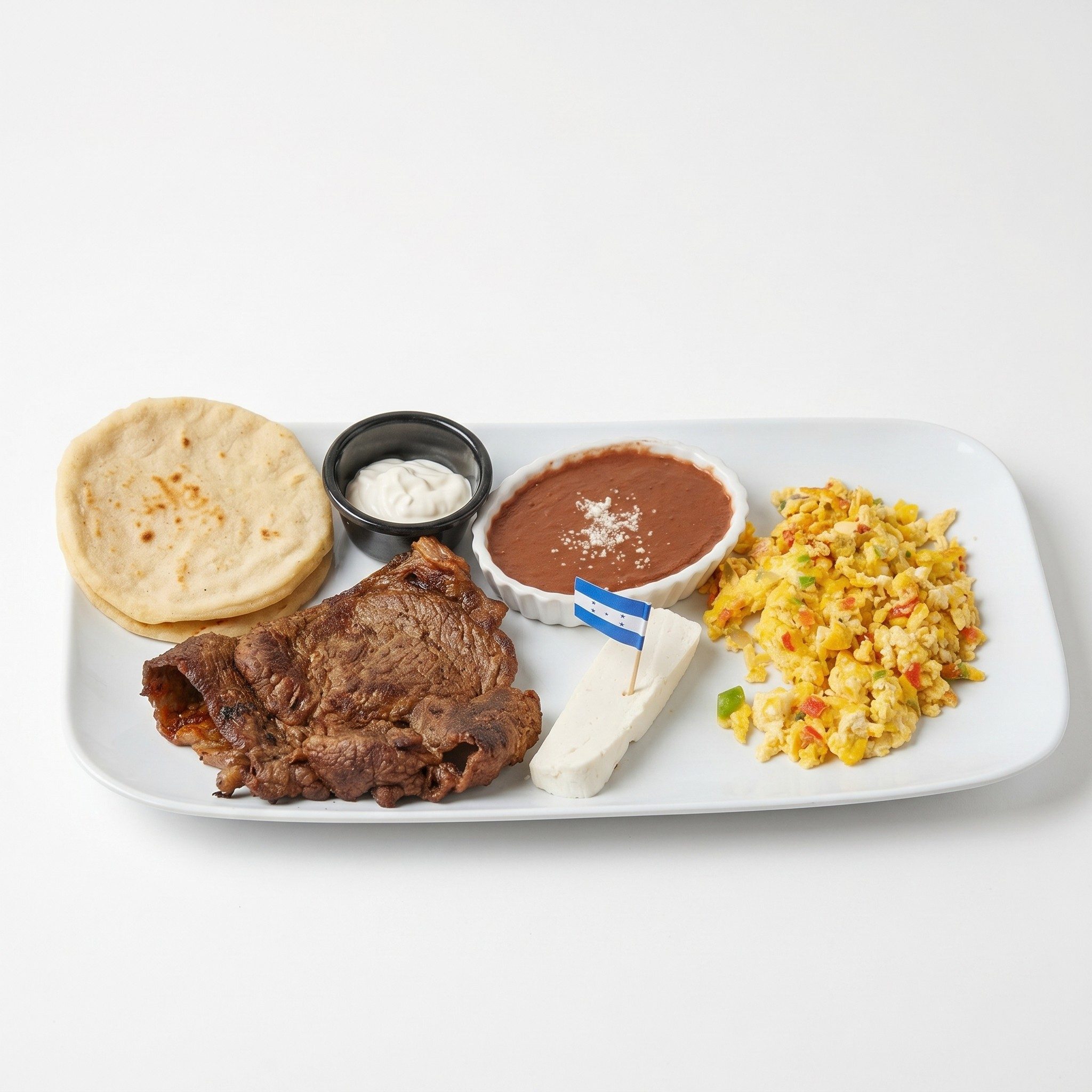 Salvadoran Breakfast / Desayuno Salvadoreño.