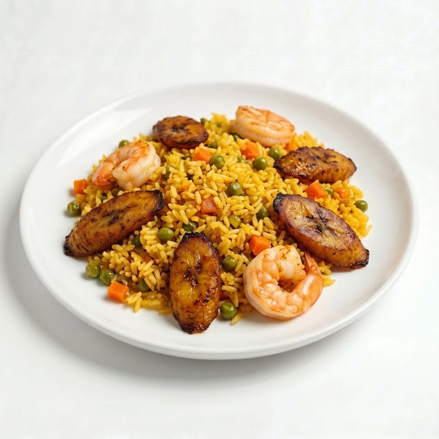 Shrimp with Rice / Arroz con Camarones.