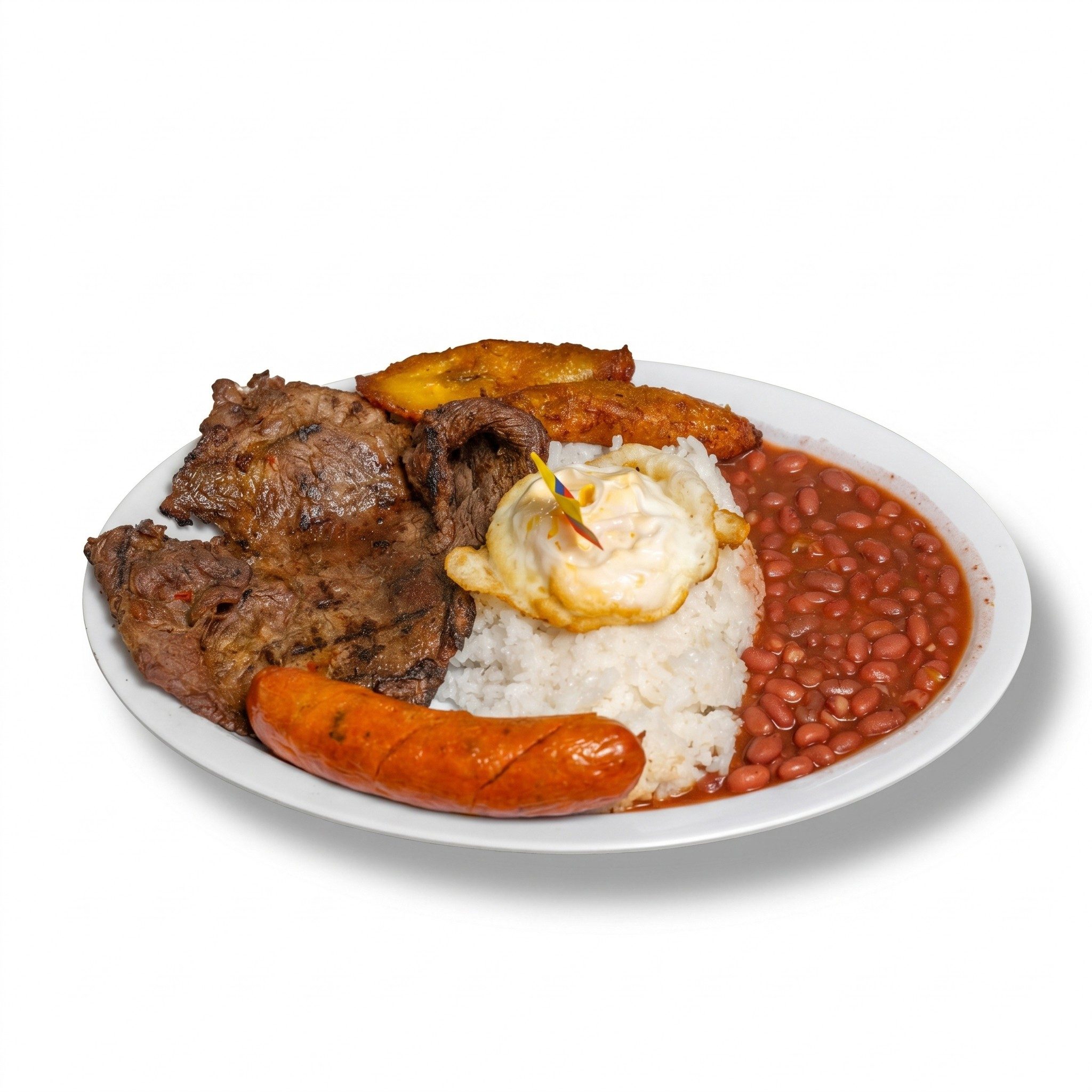 Mini Bandeja Paisa / Mini Colombian Combo Platter.